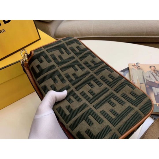 Replica Fendi Baguette Medium Bag Green Denim Replica Fendi Baguette Medium Bag Green Denim Fake