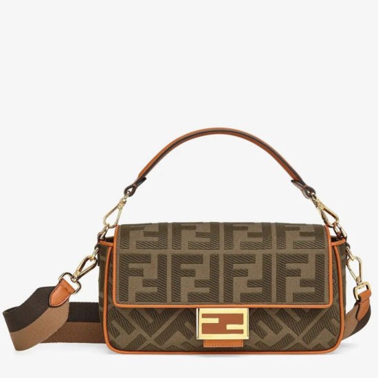 Replica Fendi Baguette Medium Bag Green Denim Replica Fendi Baguette Medium Bag Green Denim Fake