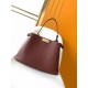 Replica Fendi Peekaboo Soft Large Bag Dark Brown Replica Fendi Peekaboo Soft Large Bag Dark Brown Fake
