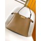 Replica Fendi Peekaboo Soft Medium Bag Brown Replica Fendi Peekaboo Soft Medium Bag Brown Fake