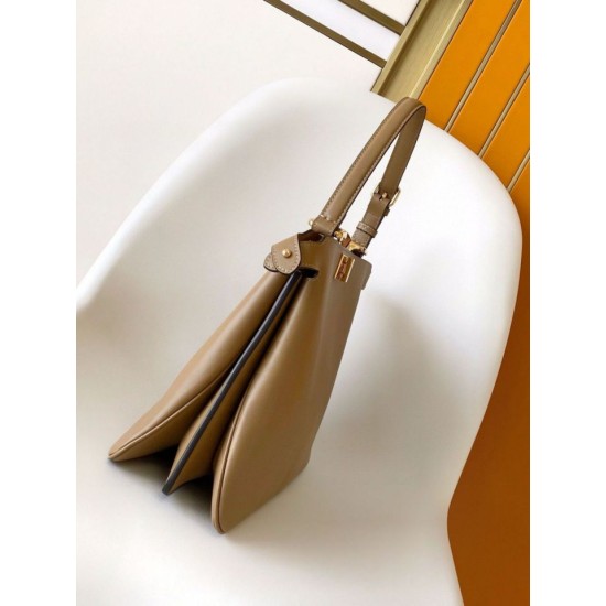 Replica Fendi Peekaboo Soft Medium Bag Brown Replica Fendi Peekaboo Soft Medium Bag Brown Fake