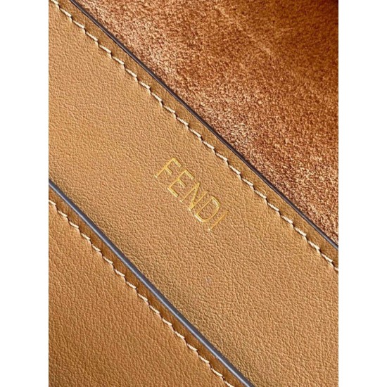 Replica Fendi Peekaboo Soft Medium Bag Brown Replica Fendi Peekaboo Soft Medium Bag Brown Fake