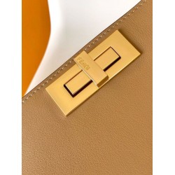 Replica Fendi Peekaboo Soft Medium Bag Brown Replica Fendi Peekaboo Soft Medium Bag Brown Fake