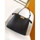 Replica Fendi Peekaboo Soft Medium Bag Black Replica Fendi Peekaboo Soft Medium Bag Black Fake
