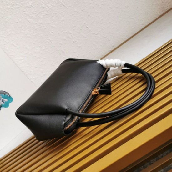 Replica Prada Shoulder Bag with Triangle Logo Black Fake Replica Prada Shoulder Bag with Triangle Logo Black Fake