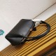 Replica Prada Shoulder Bag with Triangle Logo Black Fake Replica Prada Shoulder Bag with Triangle Logo Black Fake