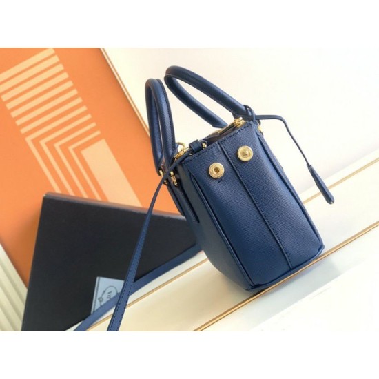 Replica Prada Mini/Medium Galleria Saffiano Bag Blue Replica Prada Mini/Medium Galleria Saffiano Bag Blue