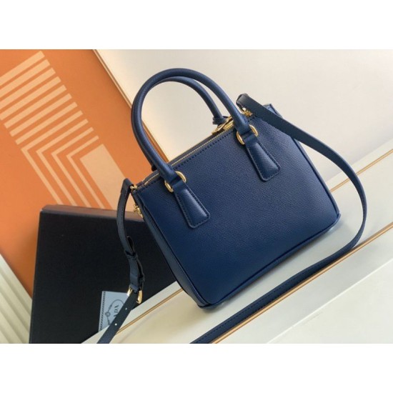 Replica Prada Mini/Medium Galleria Saffiano Bag Blue Replica Prada Mini/Medium Galleria Saffiano Bag Blue
