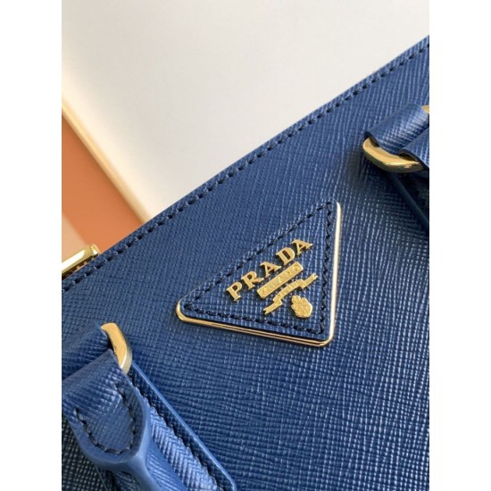 Replica Prada Mini/Medium Galleria Saffiano Bag Blue Replica Prada Mini/Medium Galleria Saffiano Bag Blue