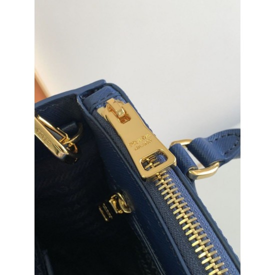 Replica Prada Mini/Medium Galleria Saffiano Bag Blue Replica Prada Mini/Medium Galleria Saffiano Bag Blue
