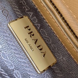 Replica Prada Mini/Medium Galleria Bag Saffiano Brown