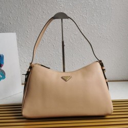 Replica Prada Aimee Large Shoulder Bag Travertine Fake