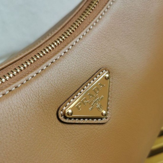 Replica Prada Aimee Large Shoulder Bag Brown Fake Replica Prada Aimee Large Shoulder Bag Brown Fake