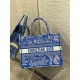 Replica Dior Medium Book Tote Bag Toile de Jouy Reverse Embroidery Blue Fake Replica Dior Medium Book Tote Bag Toile de Jouy Reverse Embroidery Blue Fake