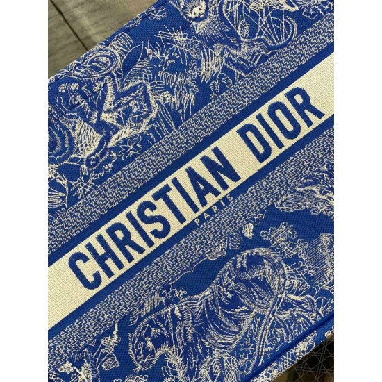 Replica Dior Medium Book Tote Bag Toile de Jouy Reverse Embroidery Blue Fake Replica Dior Medium Book Tote Bag Toile de Jouy Reverse Embroidery Blue Fake