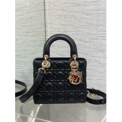 Replica Dior Dioramour Small Lady Dior Bag Cannage Black Fake Replica Dior Dioramour Small Lady Dior Bag Cannage Black Fake