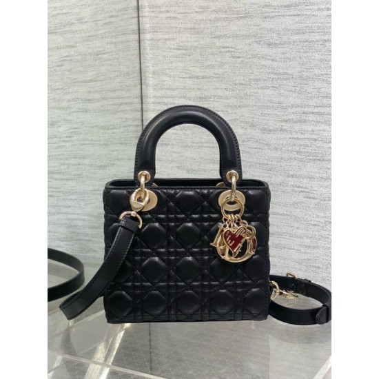 Replica Dior Dioramour Small Lady Dior Bag Cannage Black Fake Replica Dior Dioramour Small Lady Dior Bag Cannage Black Fake