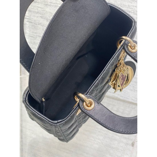 Replica Dior Dioramour Small Lady Dior Bag Cannage Black Fake Replica Dior Dioramour Small Lady Dior Bag Cannage Black Fake