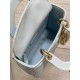 Replica Dior Small Lady Dior My ABCDior Bag Blue Fake Replica Dior Small Lady Dior My ABCDior Bag Blue Fake