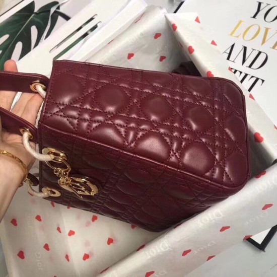 Replica Dior Medium Lady Dior Bag Bordeaux Fake Replica Dior Medium Lady Dior Bag Bordeaux Fake
