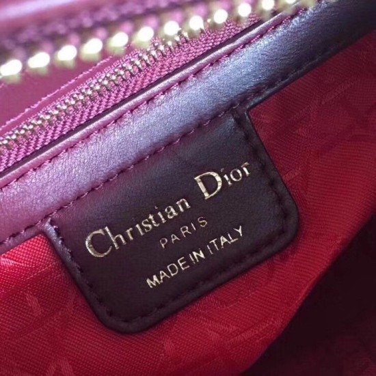 Replica Dior Medium Lady Dior Bag Bordeaux Fake Replica Dior Medium Lady Dior Bag Bordeaux Fake