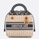 Replica Dior Medium Lady Dior Bag Wicker and Oblique Jacquard Blue Fake Replica Dior Medium Lady Dior Bag Wicker and Oblique Jacquard Blue Fake
