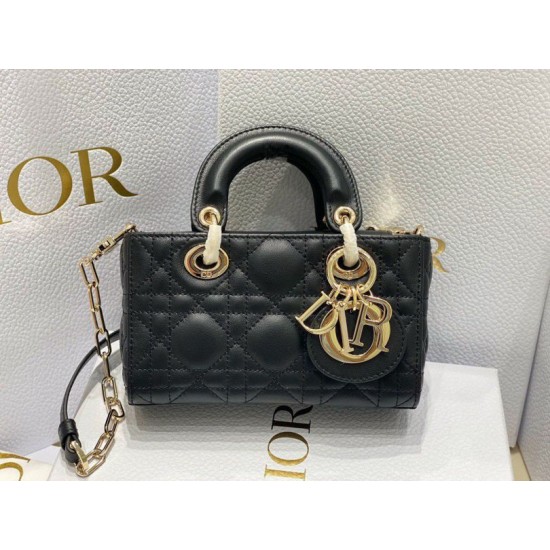 Replica Dior Lady D-Joy Micro Bag Cannage Black Fake Replica Dior Lady D-Joy Micro Bag Cannage Black Fake