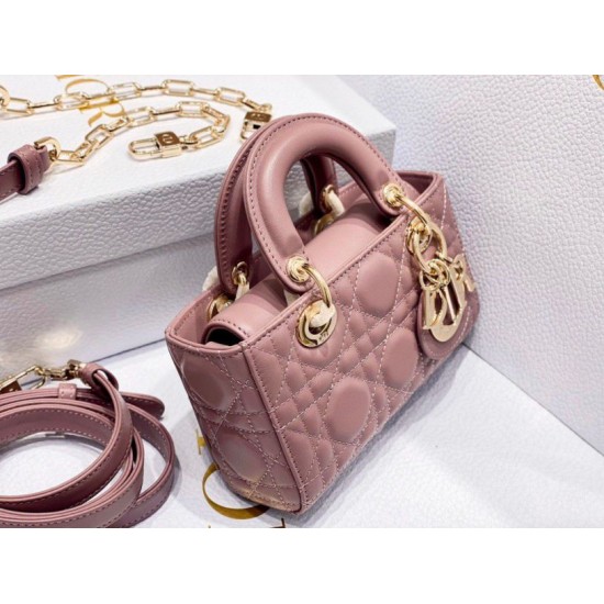 Replica Dior Lady D-Joy Micro Bag Cannage Pink Fake Replica Dior Lady D-Joy Micro Bag Cannage Pink Fake