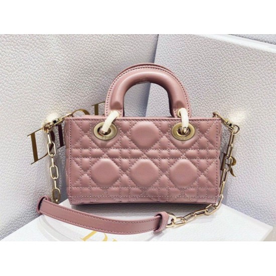 Replica Dior Lady D-Joy Micro Bag Cannage Pink Fake Replica Dior Lady D-Joy Micro Bag Cannage Pink Fake