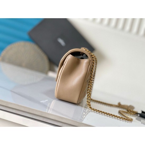 Replica YSL Saint Laurent LouLou Small Bag Matelasse Beige Fake Replica YSL Saint Laurent LouLou Small Bag Matelasse Beige Fake