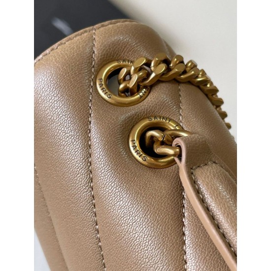 Replica YSL Saint Laurent LouLou Small Bag Matelasse Beige Fake Replica YSL Saint Laurent LouLou Small Bag Matelasse Beige Fake