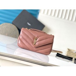 Replica YSL Saint Laurent LouLou Small Bag Hortensia Matelasse Fake Replica YSL Saint Laurent LouLou Small Bag Hortensia Matelasse Fake