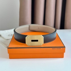 Replica Hermes Neo Reversible Belt 32MM Gray/Black Clemence 