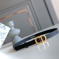 Replica Dior Saddle 20MM Belt Black Fake