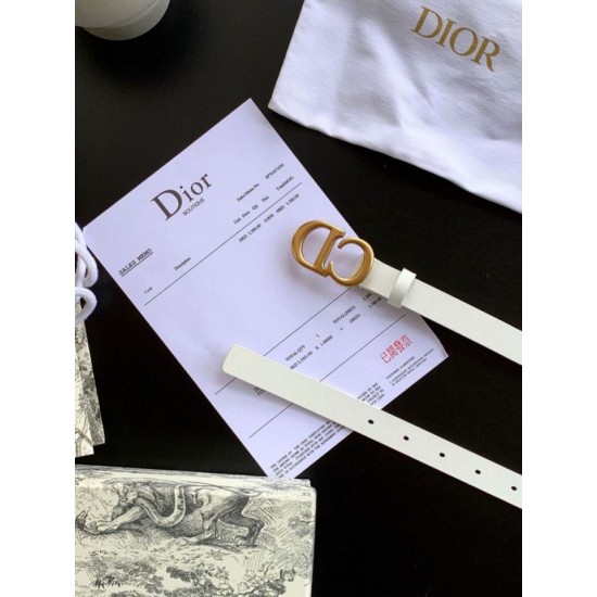 Replica Dior Saddle 20MM Belt White Fake Replica Dior Saddle 20MM Belt White Fake