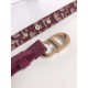 Replica Dior Saddle 20MM Belt Dior Oblique Jacquard Bordeaux Fake Replica Dior Saddle 20MM Belt Dior Oblique Jacquard Bordeaux Fake