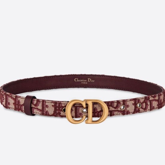 Replica Dior Saddle 20MM Belt Dior Oblique Jacquard Bordeaux Fake Replica Dior Saddle 20MM Belt Dior Oblique Jacquard Bordeaux Fake