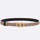 Replica Dior 30 Montaigne Reversible 20MM Belt Grey/Black Fake Replica Dior 30 Montaigne Reversible 20MM Belt Grey/Black Fake