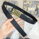 Replica Dior D-Fence 30MM Belt Black Fake Replica Dior D-Fence 30MM Belt Black Fake