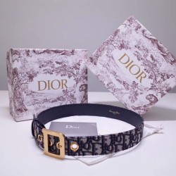 Replica Dior Diorquake 35MM Belt Oblique Blue Fake Replica Dior Diorquake 35MM Belt Oblique Blue Fake