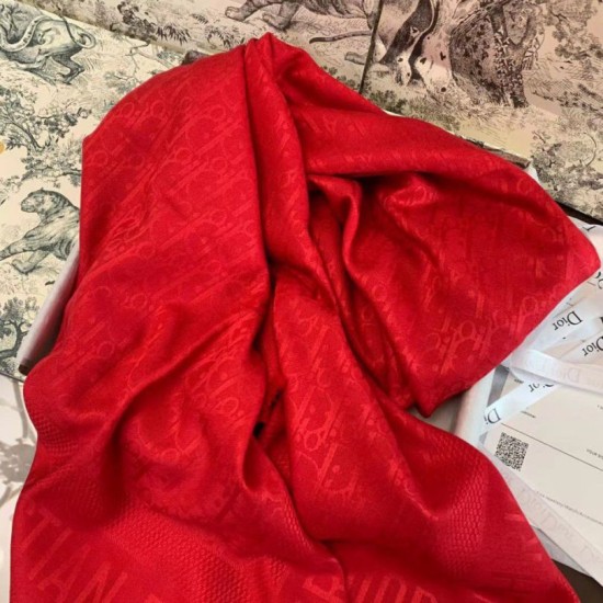 Replica Dior Oblique Shawl 140 CM Red Fake Replica Dior Oblique Shawl 140 CM Red Fake