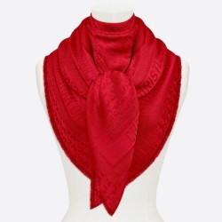 Replica Dior Oblique Shawl 140 CM Red Fake