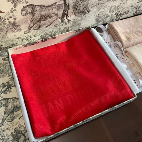 Replica Dior Oblique Shawl 140 CM Red Fake Replica Dior Oblique Shawl 140 CM Red Fake