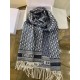 Replica Dior Oblique Scarf Blue Cashmere Fake Replica Dior Oblique Scarf Blue Cashmere Fake