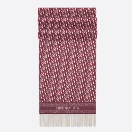 Replica Dior Oblique Scarf Cashmere Burgundy Fake Replica Dior Oblique Scarf Cashmere Burgundy Fake