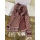 Replica Dior Oblique Scarf Cashmere Burgundy Fake Replica Dior Oblique Scarf Cashmere Burgundy Fake