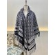 Replica Dior Oblique Blanket Wool and Angora Navy Blue Fake Replica Dior Oblique Blanket Wool and Angora Navy Blue Fake