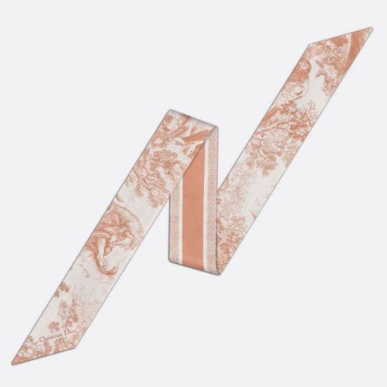Replica Dior Toile de Jouy Sauvage Mitzah Scarf Silk Twill Pink Fake Replica Dior Toile de Jouy Sauvage Mitzah Scarf Silk Twill Pink Fake