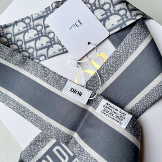 Replica Dior Oblique Mitzah Scarf Silk Twill Grey Fake Replica Dior Oblique Mitzah Scarf Silk Twill Grey Fake