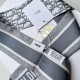 Replica Dior Oblique Mitzah Scarf Silk Twill Grey Fake Replica Dior Oblique Mitzah Scarf Silk Twill Grey Fake